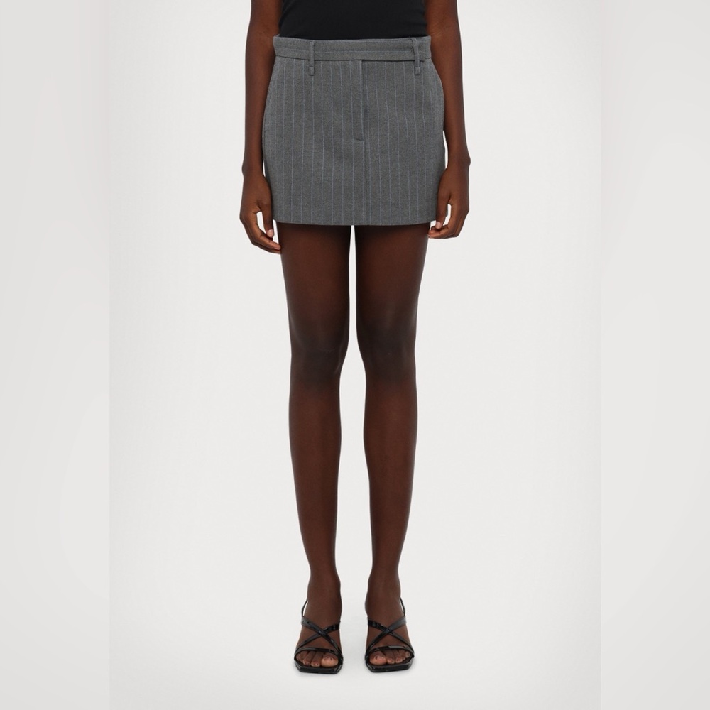 MAX&Co.
JOKEY - Mini skirt - grau nadelstreifen